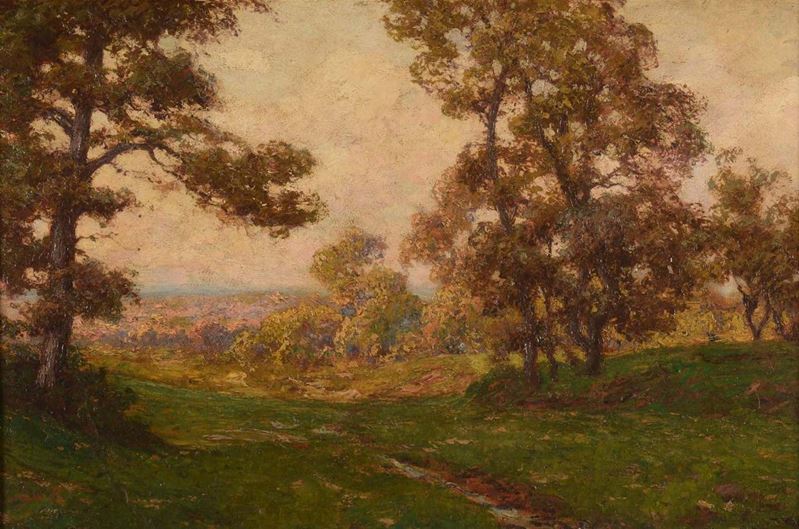 F. Carcano Paesaggio  - Auction Fine Art - Cambi Casa d'Aste