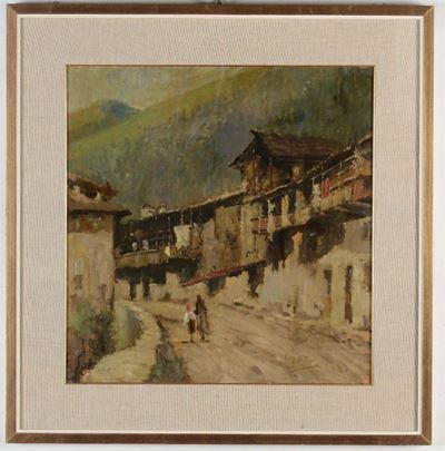 Anonimo XX Secolopaesaggio Montano