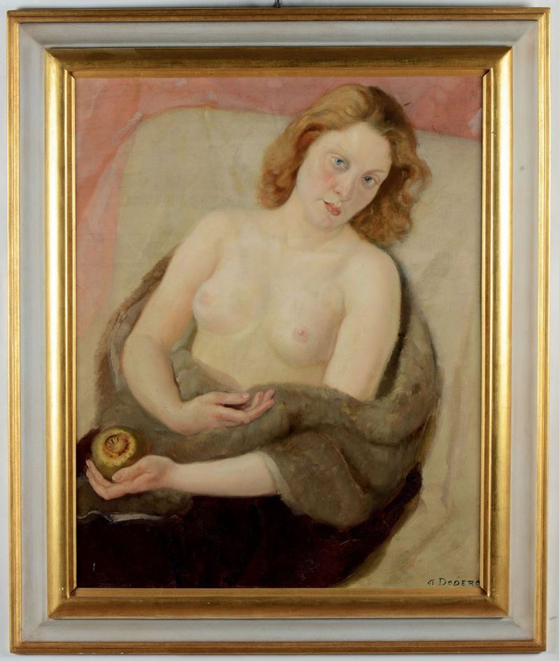 Pietro Dodero (1882-1967) Figura femminile  - Asta Dipinti del XIX e XX secolo - Cambi Casa d'Aste