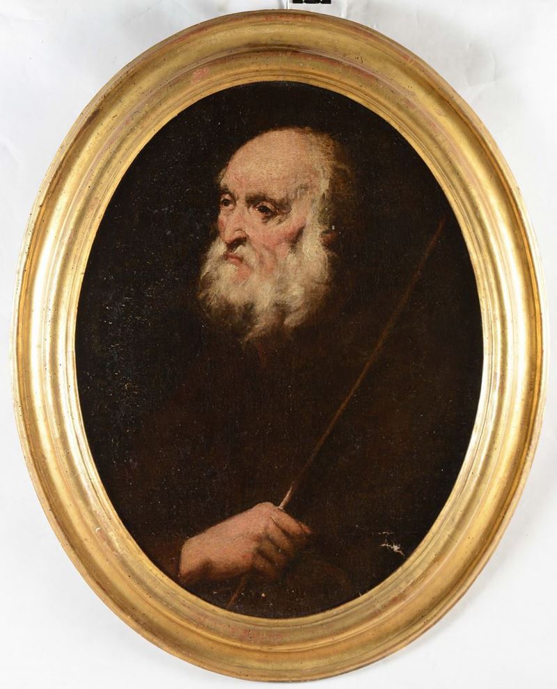Scuola Veneta del XVII secolo Santo  - Auction Fine Art - Cambi Casa d'Aste