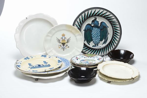 Lotto di ceramiche popolari