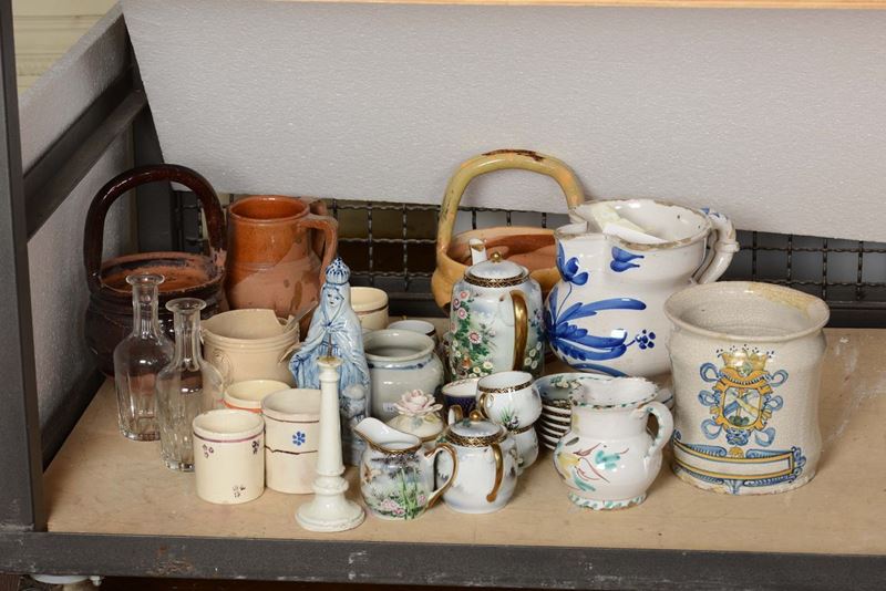 Lotto misto di ceramiche  - Auction Fine Art - Cambi Casa d'Aste