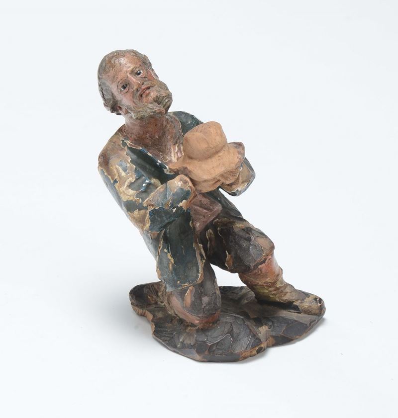 Beato Botta in legno, XIX secolo  - Auction Fine Art - Cambi Casa d'Aste