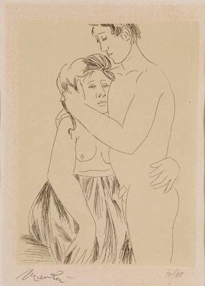 Giacomo Manzù (1908-1991)figure