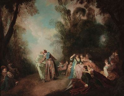 Jean-baptiste François Pater (valenciennes 1695 - Parigi 1736), Cerchia Discena Romantica
