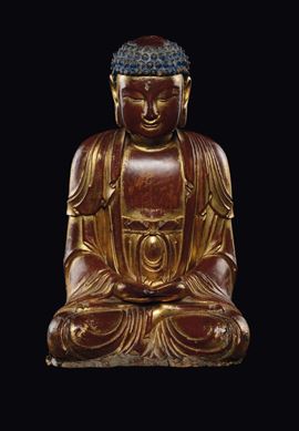 Cohasset Campana A Vento In Bambù Con Buddha Seduto – Finitura Antica, Suono Rilassante