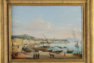 Salvatore Candido (attivo 1823-1869), Attribuito Aveduta di Napoli