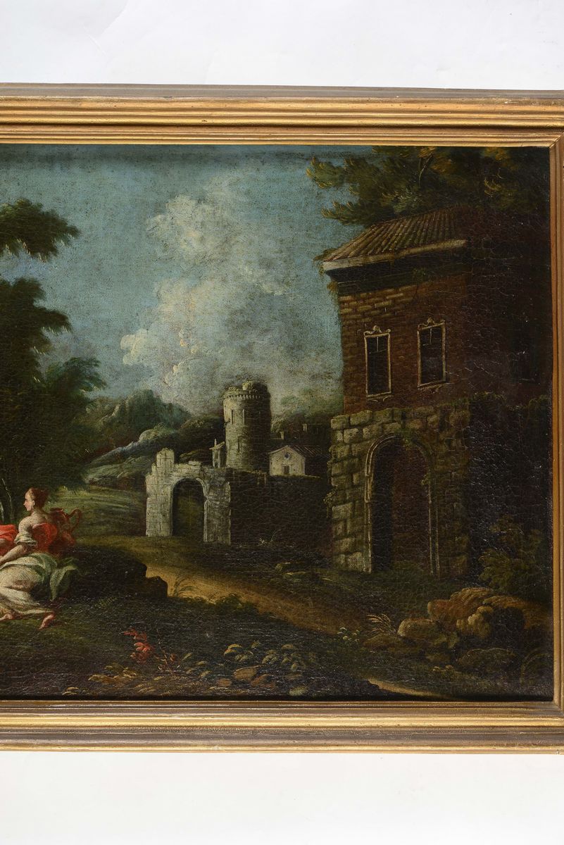 Scuola Romana Dell'inizio del XVIII Secololoth e le Figlie David e Golia