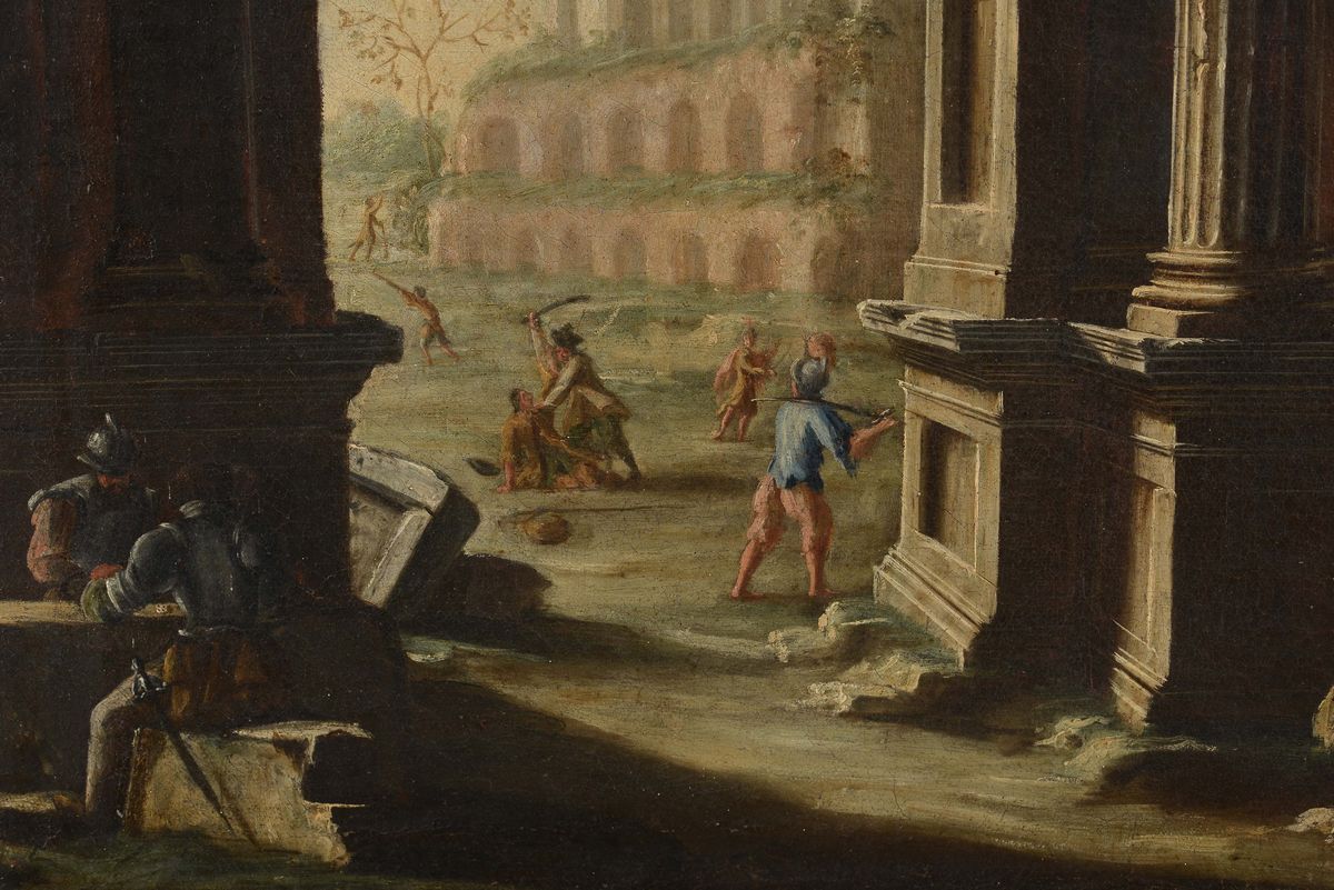 Scuola Italiana del XVIII Secoloveduta Architettonica Classica