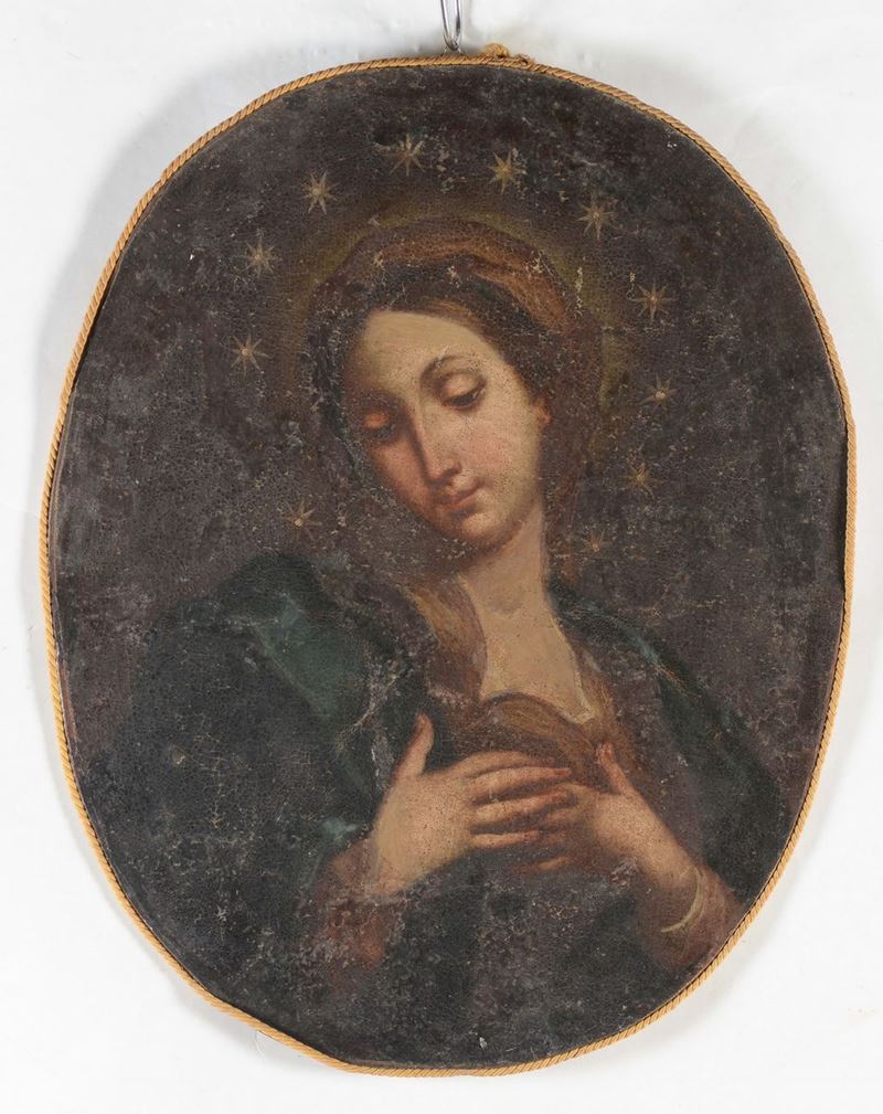 Scuola del XVII secolo Madonna  - Asta Antiquariato - Cambi Casa d'Aste