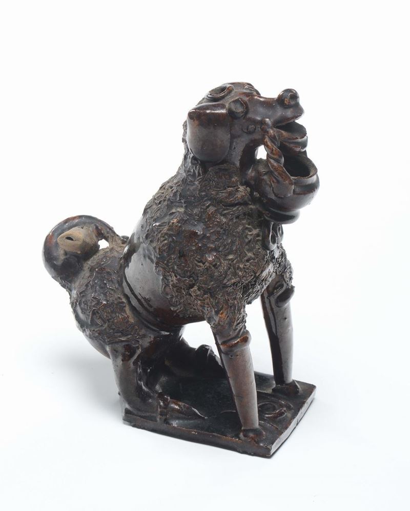 Cane in terraglia, prima metà XX secolo  - Auction Fine Art - Cambi Casa d'Aste