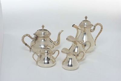Servizio da Tè e Caffè in Argento, XX Secolo