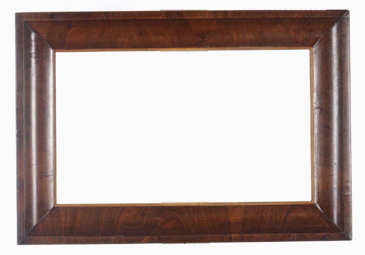 Sette Cornici in Legno a Fascia Piatta, XX Secolo