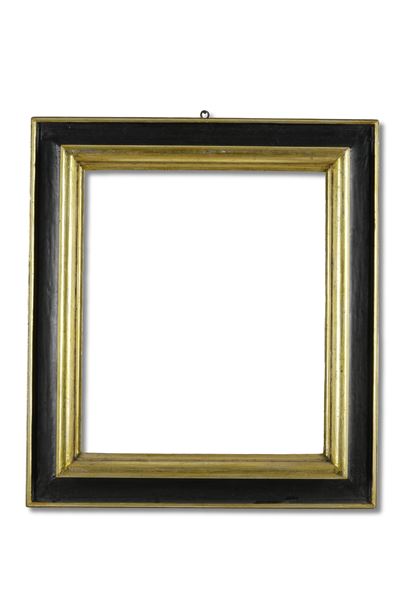 Cornice, legno ebanizzato con profili dorati (XIX-XX secolo)