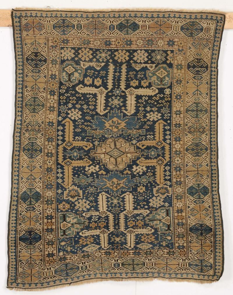 Tappeto caucasico Shirvan inizio XX secolo  - Asta Antiquariato - Cambi Casa d'Aste