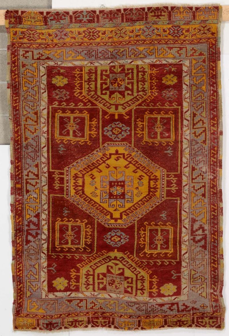 Tappeto anatolico inizio XX secolo  - Auction Fine Art - Cambi Casa d'Aste