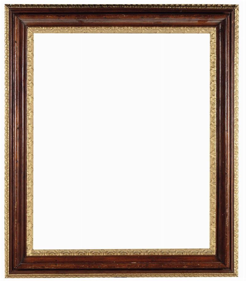Cornice in legno laccato e dorato, Veneto XVIII-XIX secolo  - Auction Fine Old Frames - Cambi Casa d'Aste