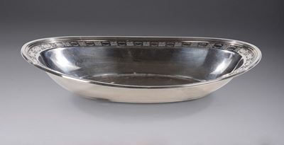 Cestino Ovale in Argento Sterling, New York 1926, Tiffany & Co.