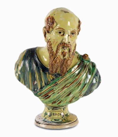 Busto di Santo Deruta, Bottega Derutese della Prima Metà del XVII Secolo