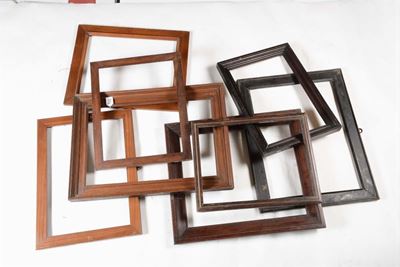 Otto Cornici in Legno Naturale
