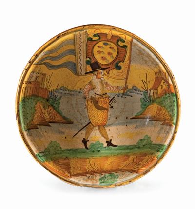 Piatto Lazio (area Viterbese), Seconda Metà del Sec. XVI