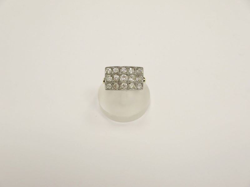 Old cut diamond ring  - Auction Fine Art - Cambi Casa d'Aste