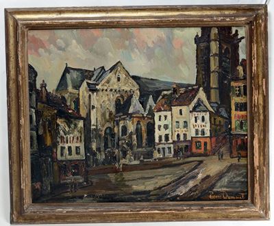 Pierre Dumont (1884-1936)eglise De Rouen
