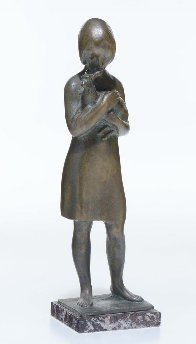 Ivo Soli (1898-1976) Figura femminile  - Auction Asta a Tempo Antiquariato - II - Cambi Casa d'Aste
