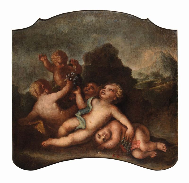 Scuola del XVIII secolo Putti  - Asta Antiquariato - Cambi Casa d'Aste