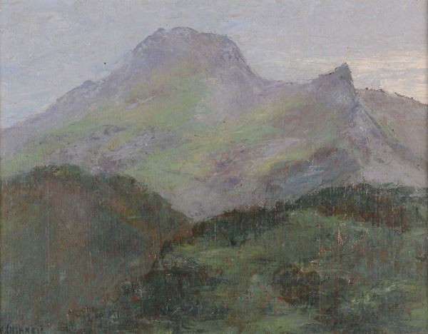 Nicolò Chianese (1898-1971) Dal passo del Melogno, 1958