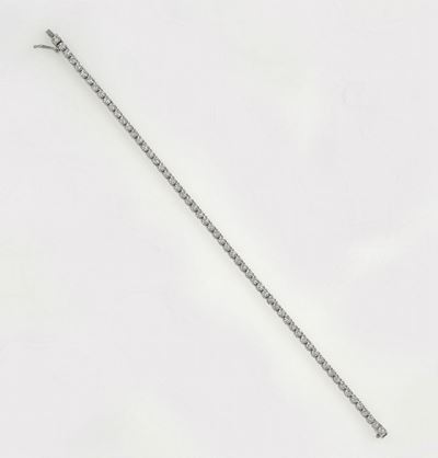 Tennis con Diamanti per Ct 3,00 Circa