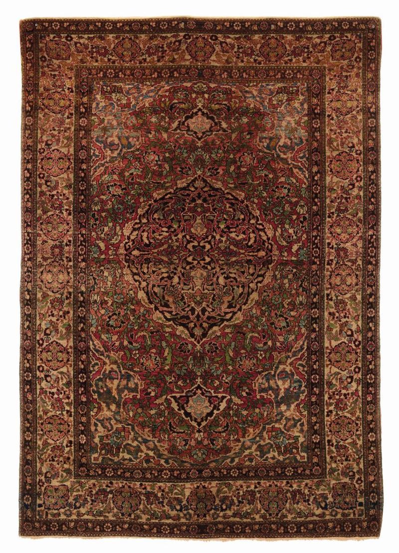 Tappeto persiano, fine XIX inizio XX secolo  - Auction Fine Art - Cambi Casa d'Aste