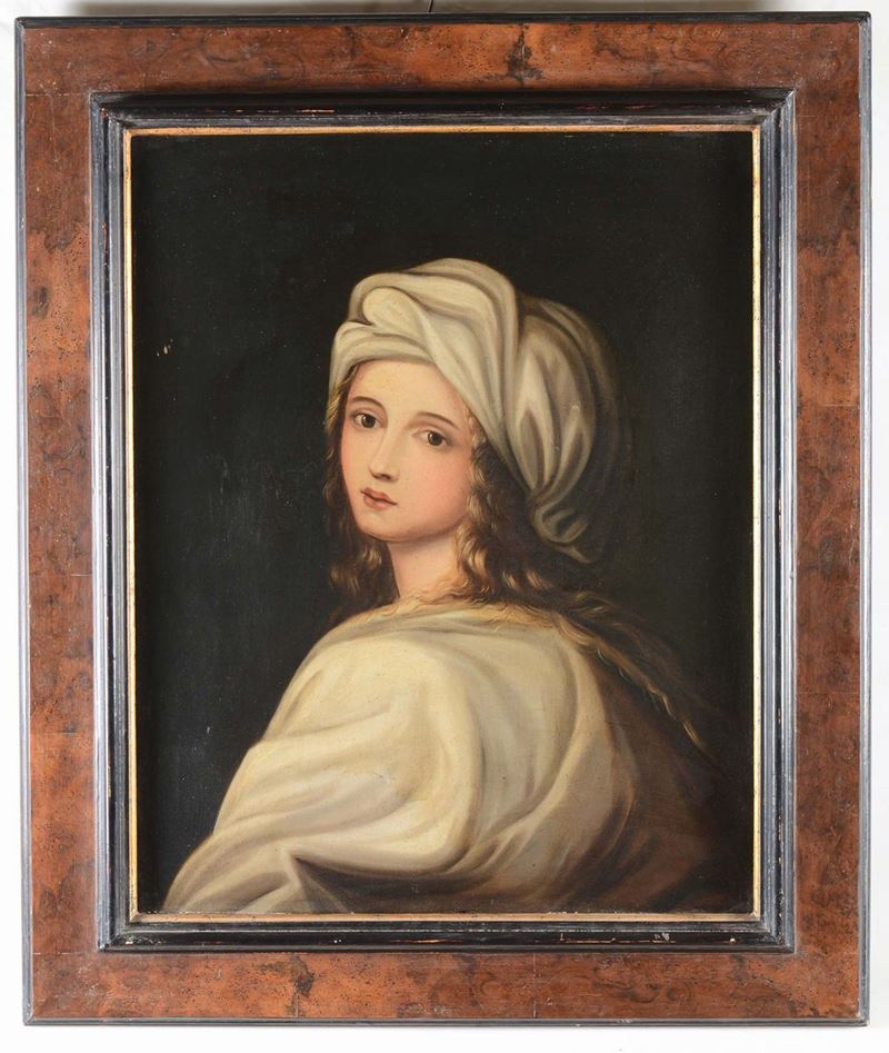 Anonimo del XIX-XX secolo Ritratto femminile  - Auction Asta a Tempo Antiquariato - Cambi Casa d'Aste
