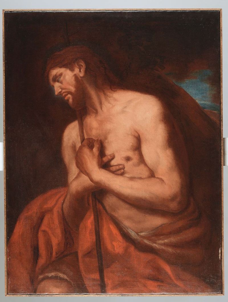Scuola del XVII secolo San Giovanni  - Auction Fine Art - Cambi Casa d'Aste