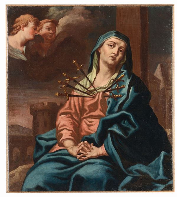 Scuola del XVIII secolo Mater Dolorosa