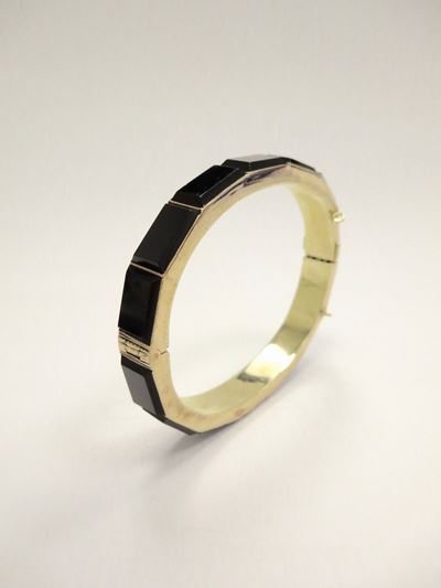 Bangle in Oro ed Onice