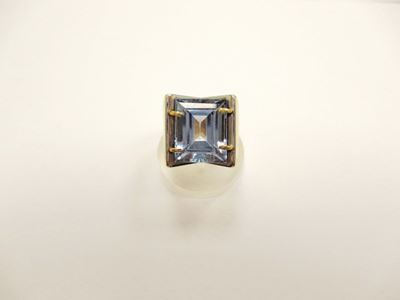 Anello con Spinello Sintetico