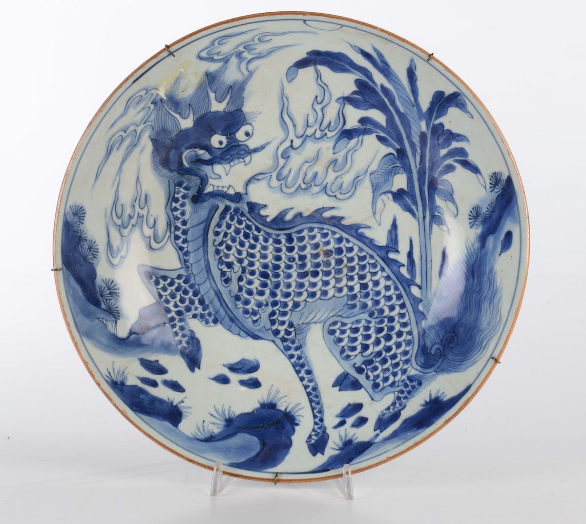 Lotto di Sette Oggetti in Ceramica, Cina XIX Secolo