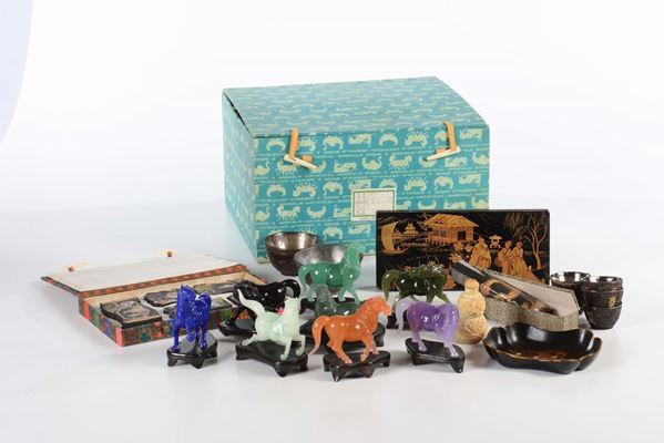 Lotto di oggetti cinesi