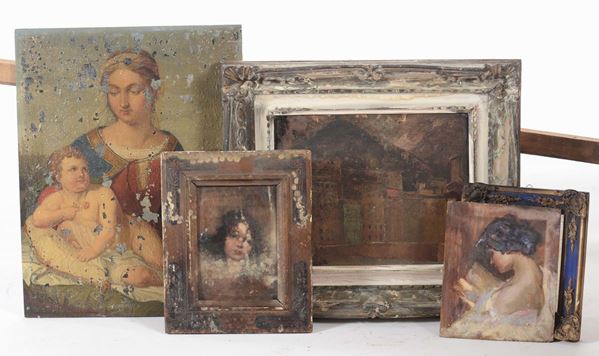 Cinque quadri di epoche diverse