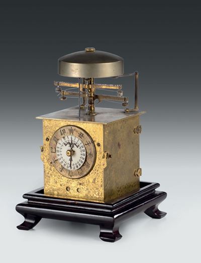 Orologio da Tavolo Giapponese Tipo Makura-dokei, XIX Secolo