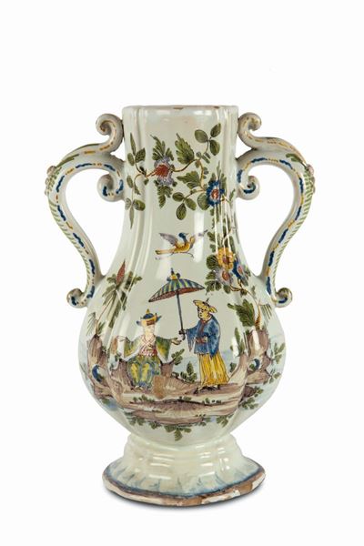 Raro Vaso Pesaro, Fabbrica Casali e Callegari, Terzo Quarto del XVIII Secolo