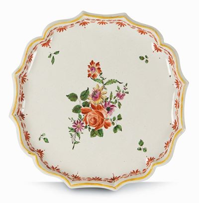 Rara Alzata Pesaro, Fabbrica Casali e Callegari, Seconda Metà del XVIII Secolo (circa 1770-1775)