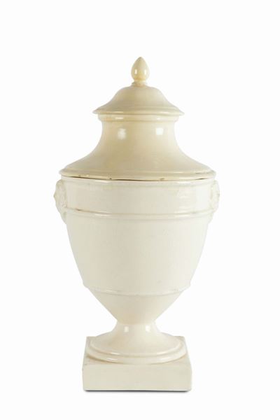 Vaso da Farmacia Pesaro, Fabbrica Benucci e Latti, Primi Decenni Dell’ottocento