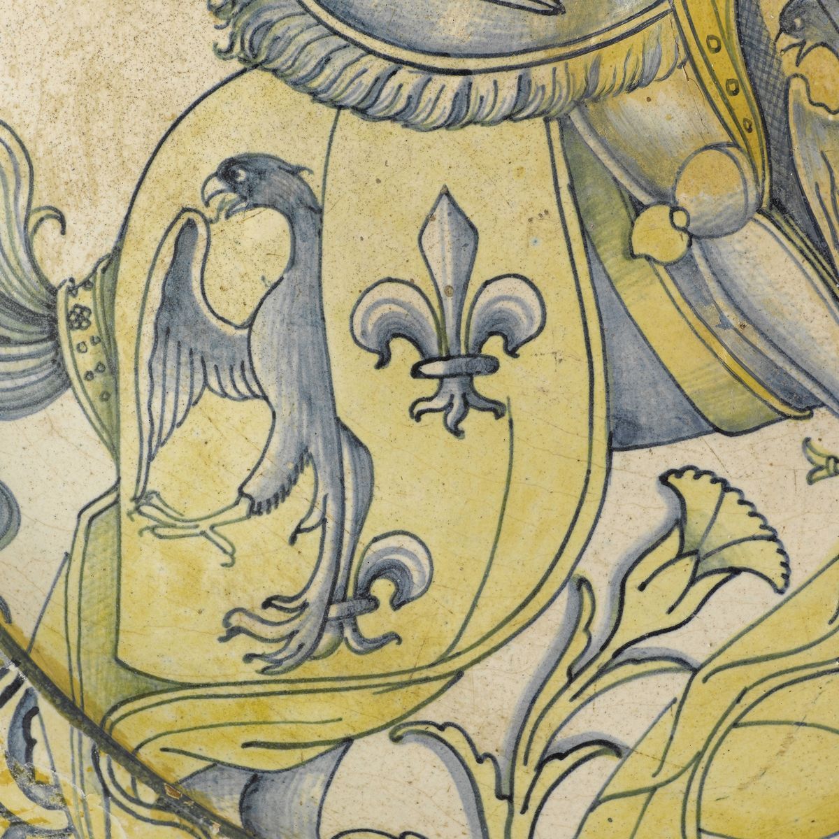 Piatto Deruta, Bottega di Giacomo Mancini (detto “el Frate”), Prima Metà del Sec. XVI