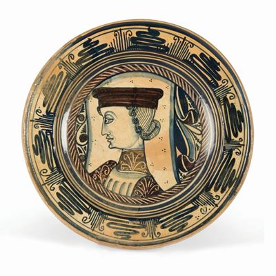 Piatto Deruta, Seconda Metà del Sec. XV