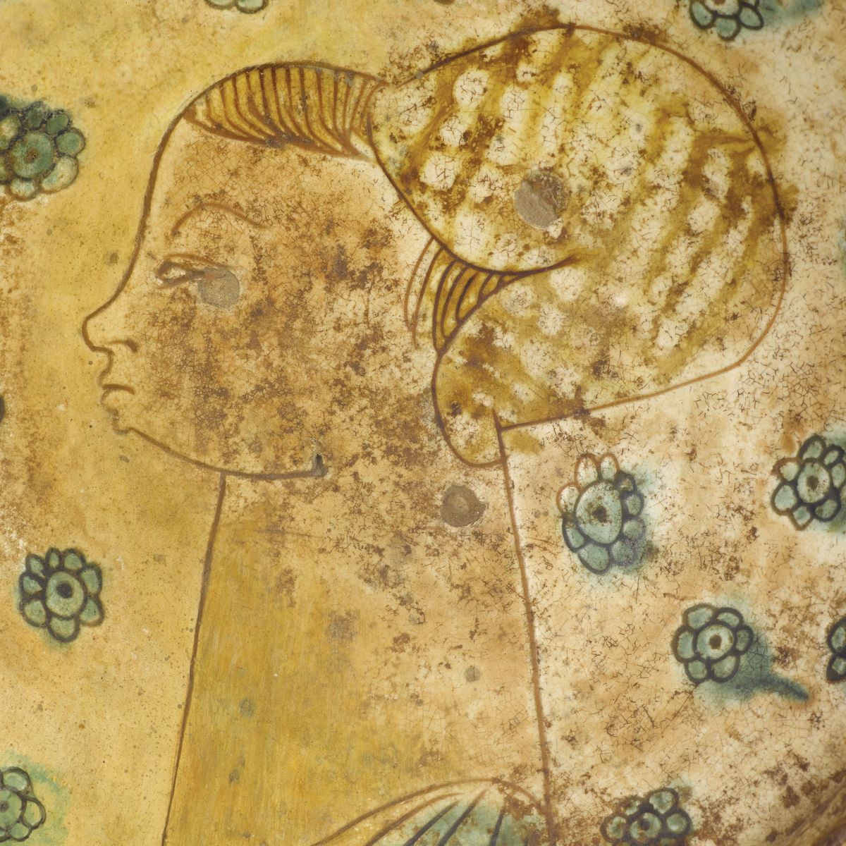 Piatto Romagna (prob. Faenza), Ne del Sec. XV- Inizio del Sec. XVI
