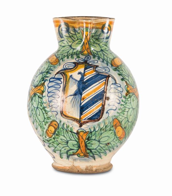 A jug, Marche, mid 16th century