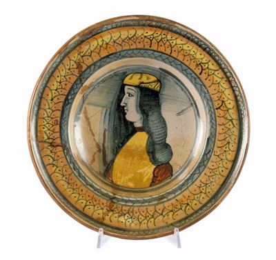 Piatto Deruta, Bottega Derutese della Prima Metà del XVI Secolo