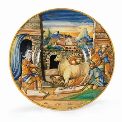 Piatto Urbino, 1560 Ca.